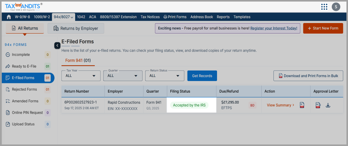 Real Time Status Updates